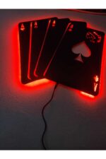 Iskambil Led Işıklı Ahşap Tablo - Görsel 4