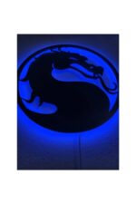 Mortal Kombat Ejderha Led Işıklı Tablo - Görsel 4