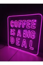 Coffee Kahve - Kahve Köşesi Kafe Neon Tabela Neon Yazı Dekoratif Aydınlatma - Görsel 4