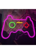 Gamer Dekorasyon Gamepad Neon Tabela Neon Yazı Dekoratif Aydınlatma - Görsel 4