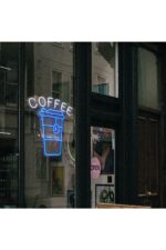 Coffee-kahve Bardak Neon Tabela Neon Yazı Dekoratif Aydınlatma - Görsel 4