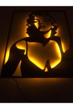 Marilyn Monroe Işıklı Tablo - Görsel 4