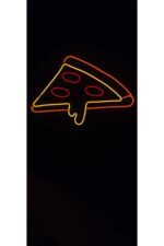 Pizza Neon Tabela Pizzacı Neon Duvar Dekorasyonu Dekoratif Aydınlatma - Görsel 5
