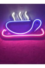 Kahve Neon Tabela Coffee Neon Led Dekoratif Duvar Aydınlatması Neon Duvar Dekorasyonu - Görsel 5