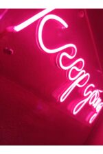 Keep Going Neon Led Duvar Yazısı Dekoratif Işıklı Gece Lambası Duvar Süsü - Görsel 6
