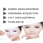 Şeffaflaşan Maske Doğal Kolajen Cilt Maskesi – Anında Parlaklık Ve Nemlendirme - Görsel 4