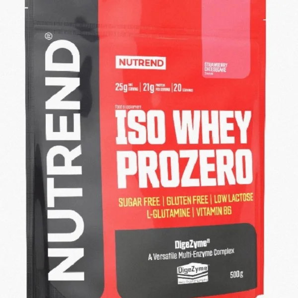 Nutrend Isolate Whey Prozero 500 Gr. (Çilek Cheesecake )