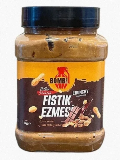 1000 Gr Naturel Çikolatali Fıstık Ezmesi