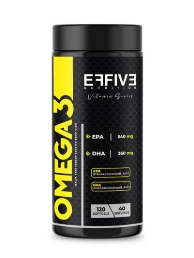 EFFİVE OMEGA-3 - 120 SOFTJEL