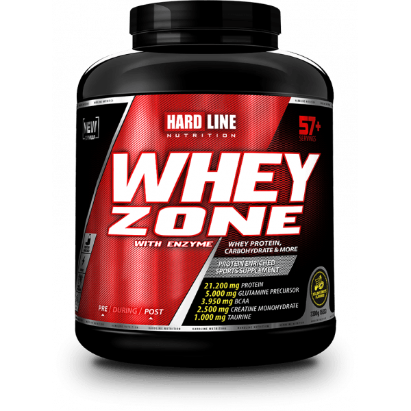 Hardline Whey Zone Sarı Meyve 2300 Gr