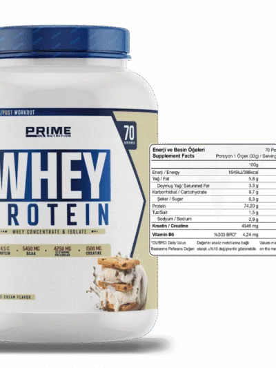 Prime Nutrition Whey Protein 2310 gram Cookie & Ice Cream