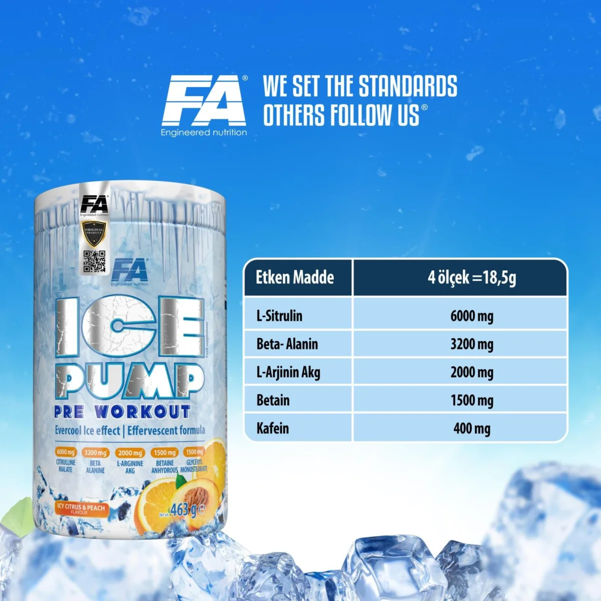 ICE PUMP PRE WORKOUT - Görsel 2