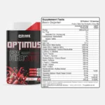 Prime Nutrition Optimus Pre-Workout Red Fruit 420 gram - Görsel 2