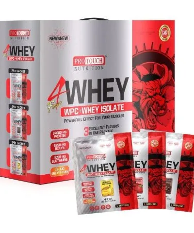 Protouch Nutrition 4Whey Sase Protein Tozu