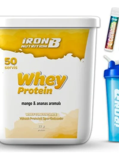 iron b nutrition Whey Protein Tozu 1500 gr 50 Servis
