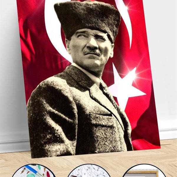 Sayılarla Boyama Seti Atamız