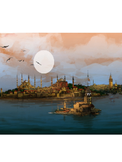 Sayılarla Boyama Seti Bir İstanbul Masalı