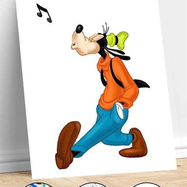 Sayılarla Boyama Seti Goofy Islık Keyfi