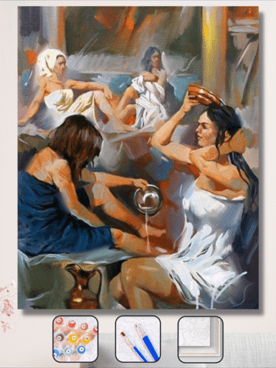 Sayılarla Boyama Seti Hamam Sefası
