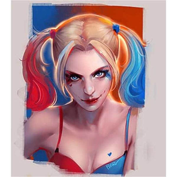 Sayılarla Boyama Seti Harley Quinn