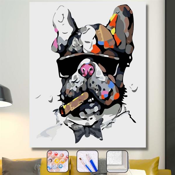 Sayılarla Boyama Seti HAVALI KÖPEK