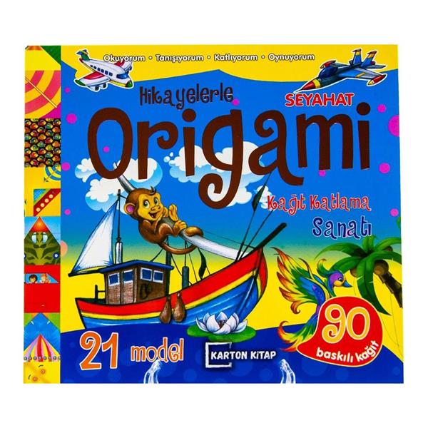Sayılarla Boyama Seti Hikayelerle Origami Katlama Sanatı - Seyahat