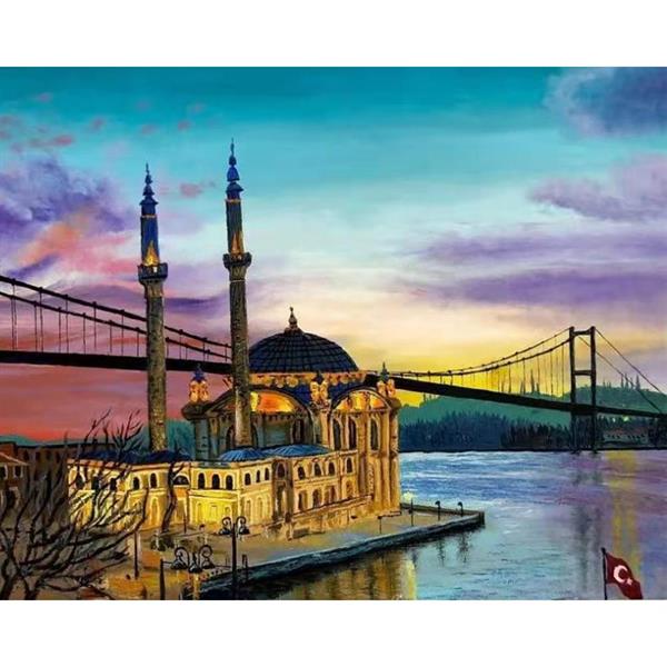Sayılarla Boyama Seti İstanbul Ortaköy