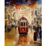 Sayılarla Boyama Seti İstiklal De Kış