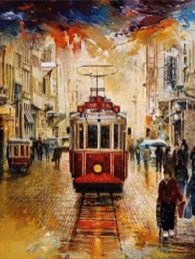 Sayılarla Boyama Seti İstiklal De Kış