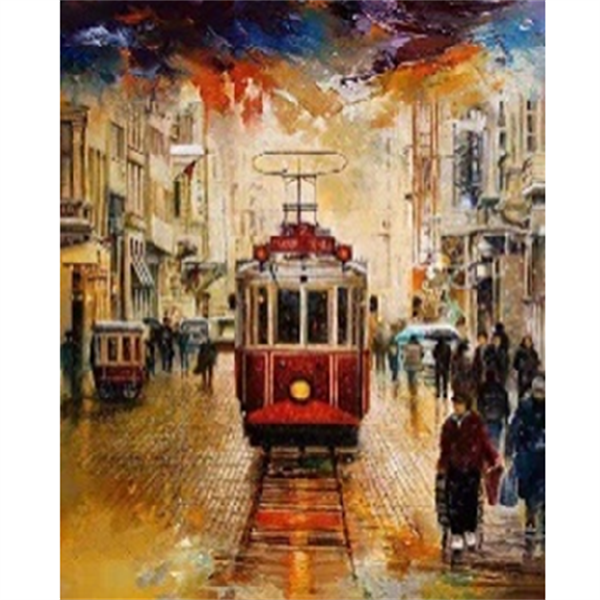 Sayılarla Boyama Seti İstiklal De Kış