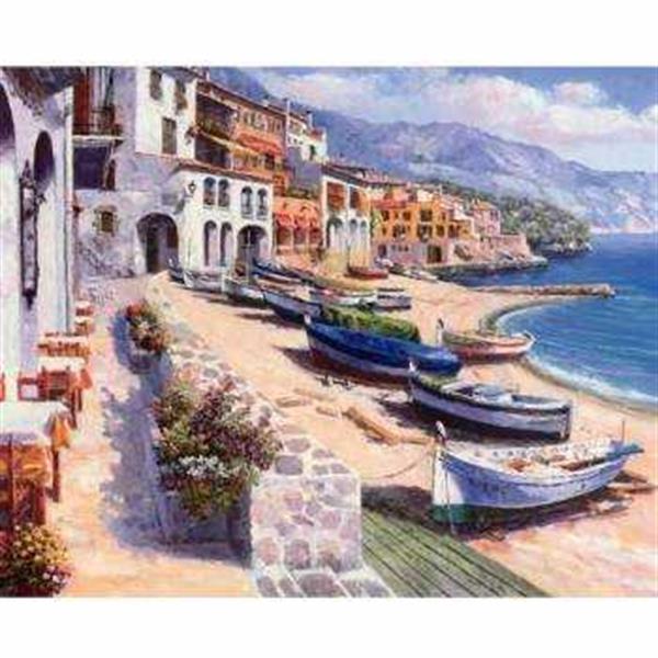 Sayılarla Boyama Seti İtalya Kıyıları