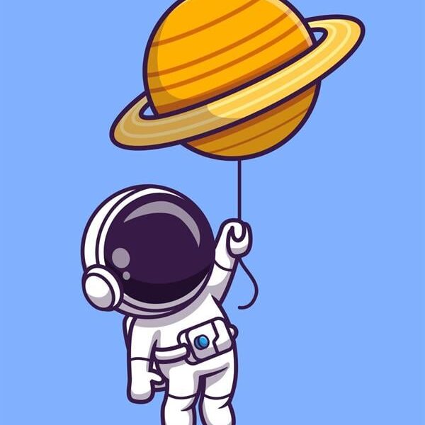 Sayılarla Boyama Seti Küçük Astronot 2