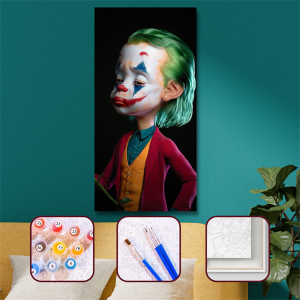 Sayılarla Boyama Seti Küçük Joker