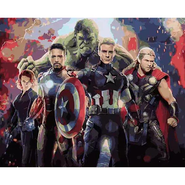 Sayılarla Boyama Seti Marvel