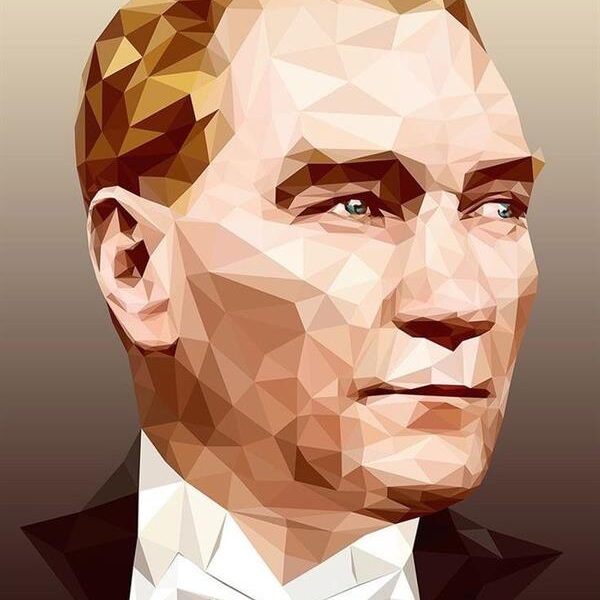 Sayılarla Boyama Seti Mozaik Atatürk