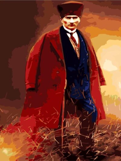 Sayılarla Boyama Seti Mustafa Kemal Atatürk 3