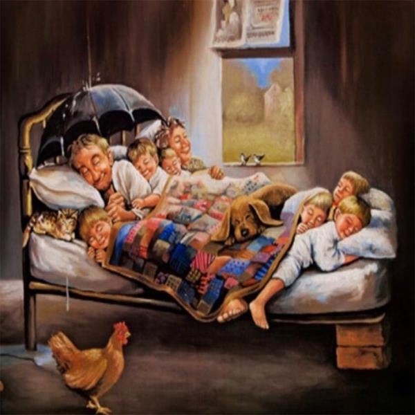 Sayılarla Boyama Seti Mutlu Aile