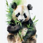 Sayılarla Boyama Seti Obur Panda