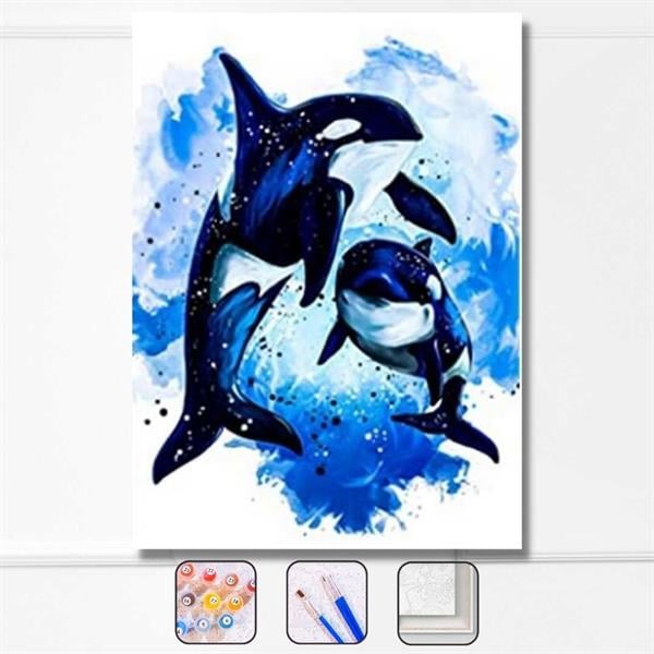 Sayılarla Boyama Seti Orca