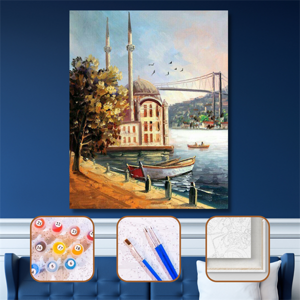 Sayılarla Boyama Seti Ortaköy'de Nostalji