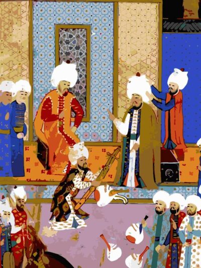 Sayılarla Boyama Seti Osmanlı Minyatürü