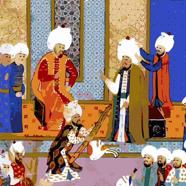 Sayılarla Boyama Seti Osmanlı Minyatürü