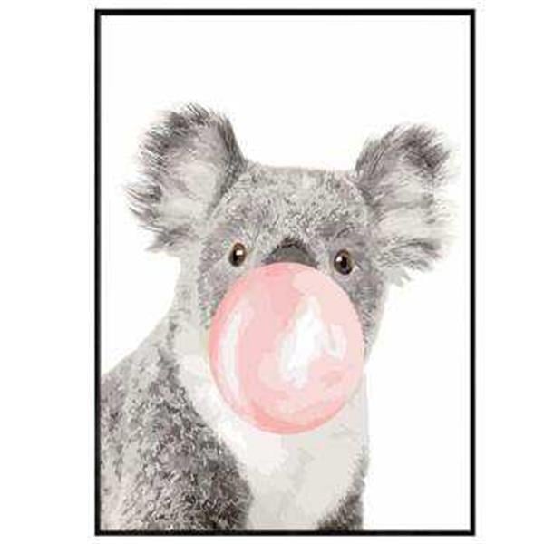 Sayılarla Boyama Seti Pembe Sakız Ve Koala