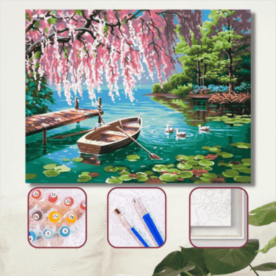 sayilarla boyama seti pembe sogut ve g b a7d4