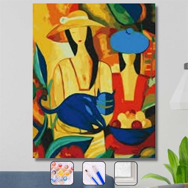 Sayılarla Boyama Seti Picasso Kadınlar