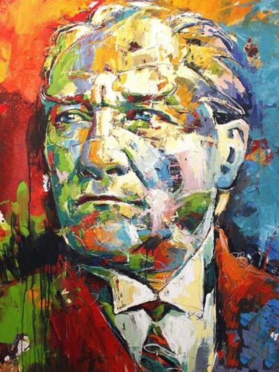 Sayılarla Boyama Seti Renkli Atatürk 4