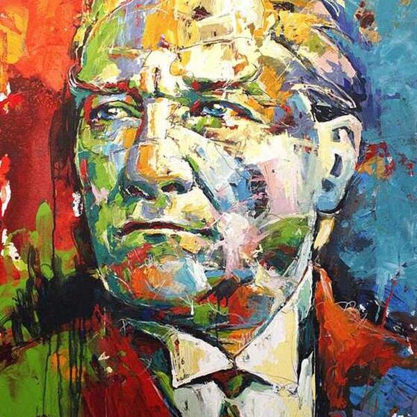 Sayılarla Boyama Seti Renkli Atatürk 4