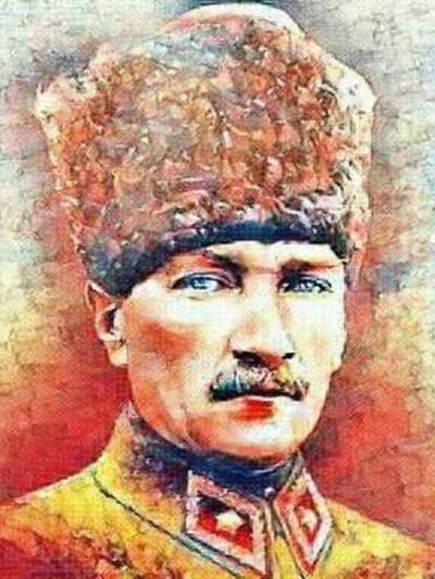 Sayılarla Boyama Seti Renkli Atatürk 6