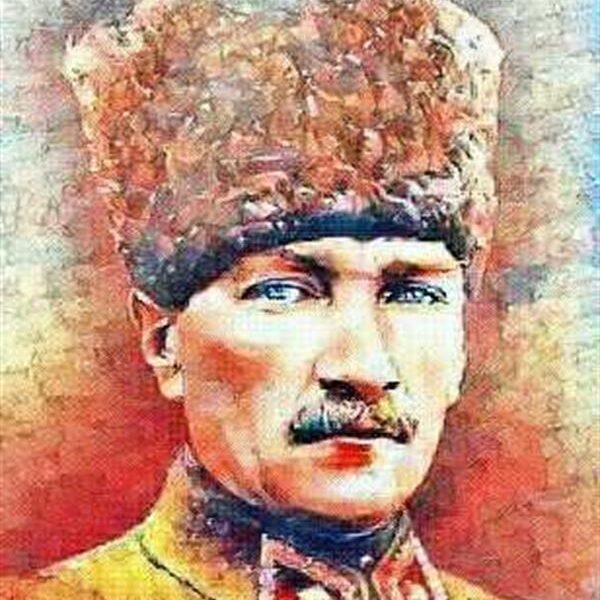 Sayılarla Boyama Seti Renkli Atatürk 6
