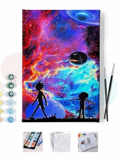 Sayılarla Boyama Seti Rick Ve Morty